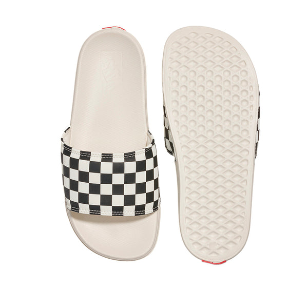 Sandalias Costa unisex color blanco y negro