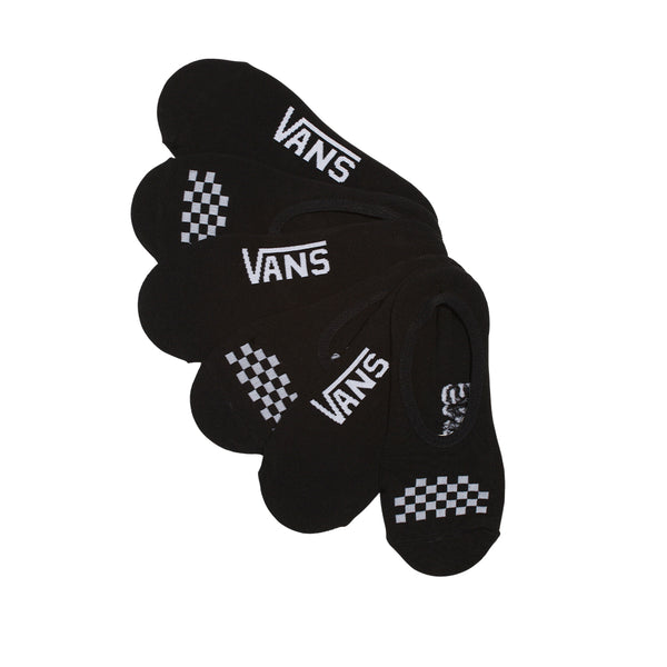 Punteras invisibles Basic 3 pack unisex color negro y blanco