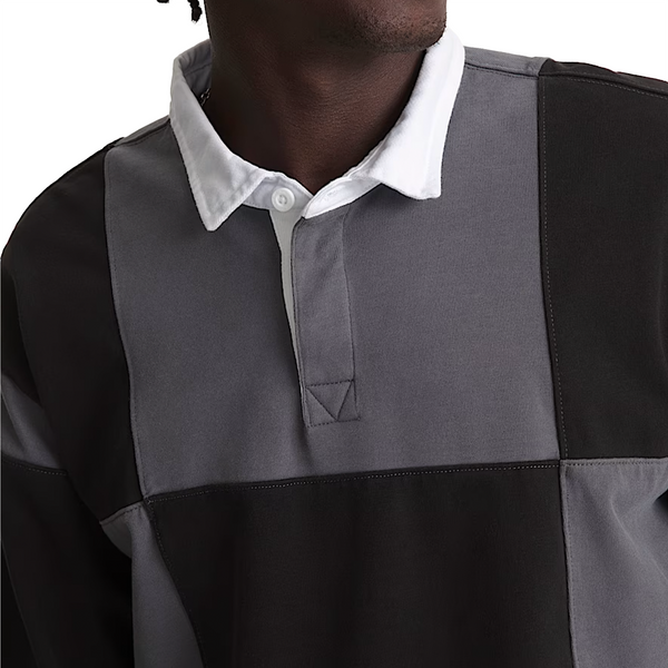 Sudadera Rugby para hombre color negro