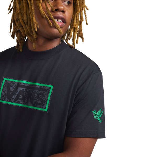 Camiseta Colibri para hombre color negro