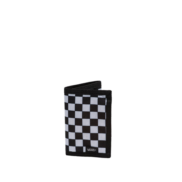 Billetera Slipped para hombre color blanco y negro