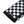 Billetera Slipped para hombre color blanco y negro