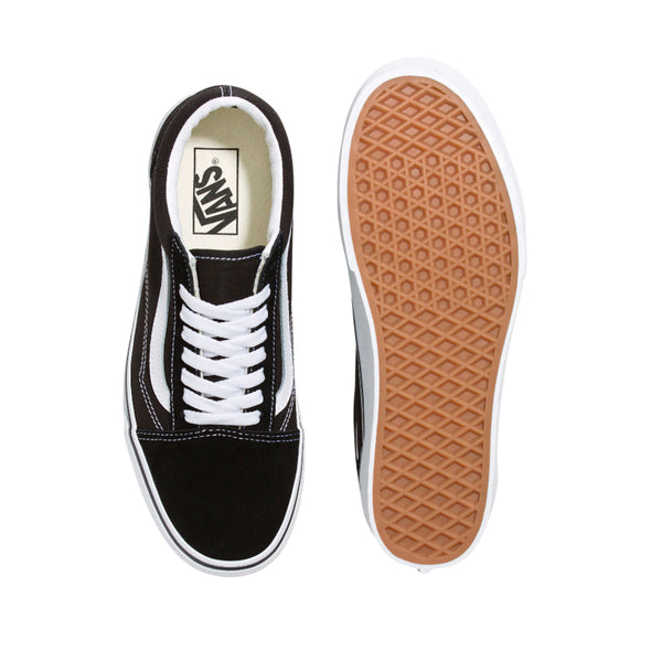 Tennis Old Skool D unisex color negro y blanco
