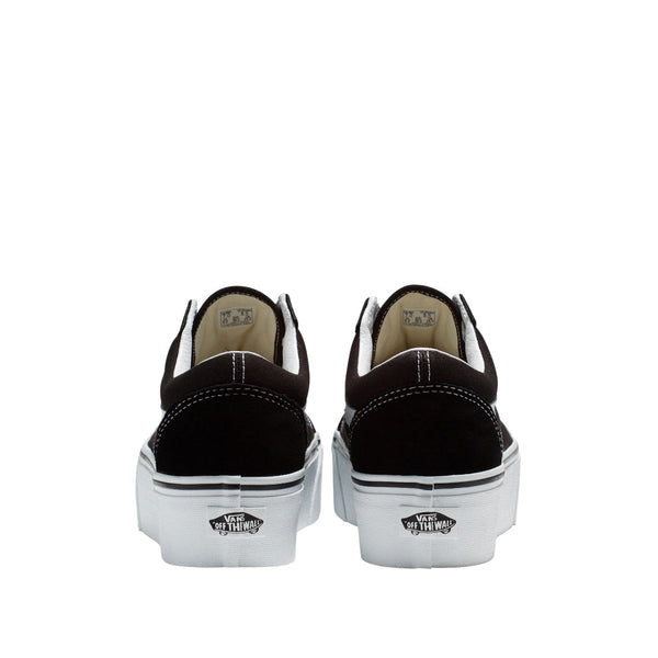 Tennis Old Skool D unisex color negro y blanco