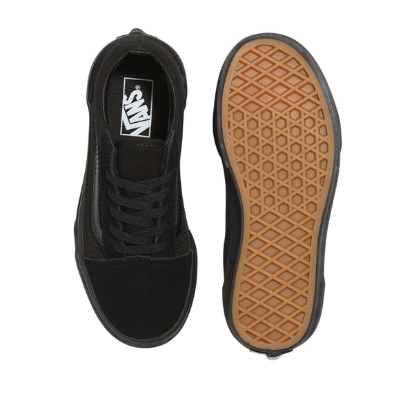 Tennis Old Skool para niño color negro