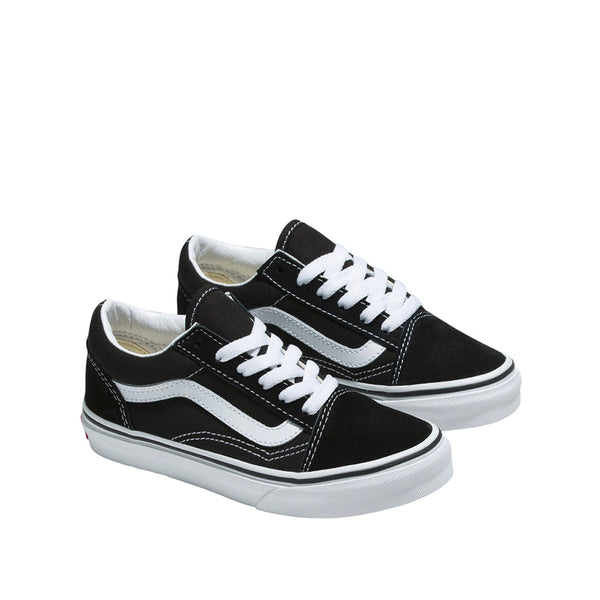 Tennis Old Skool para infante color negro y blanco