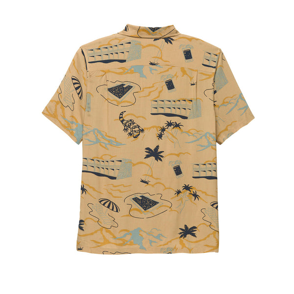 Camisa Scenic para hombre color café