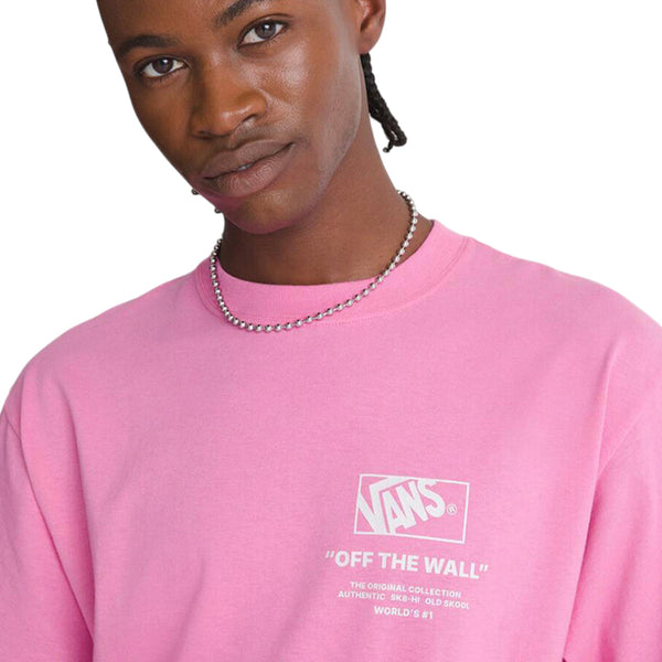Camiseta Stock para hombre color rosado