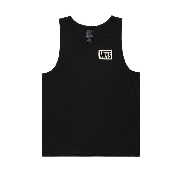 Camiseta sin mangas Sano Tank para hombre color negro