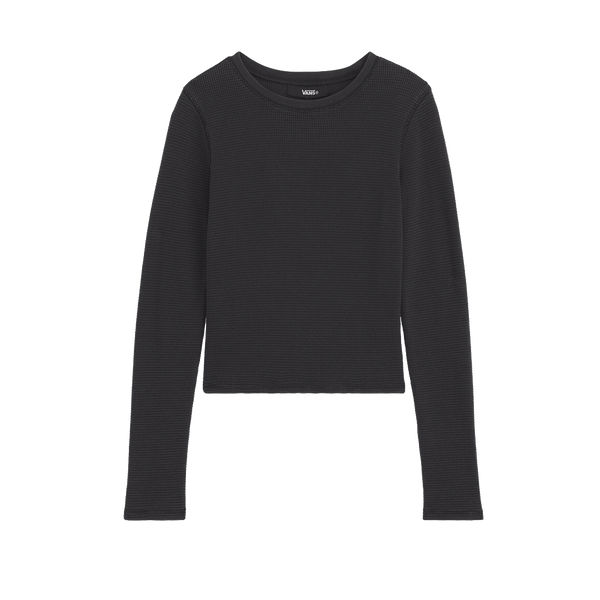 Camiseta Teri para mujer color negro