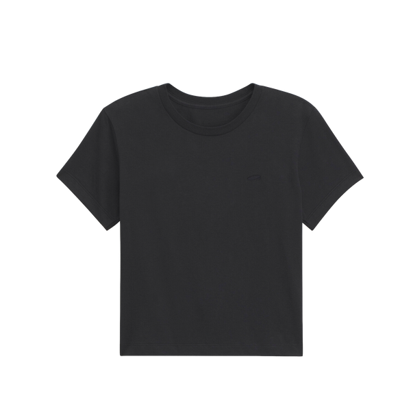 Camiseta Salton para mujer color negro