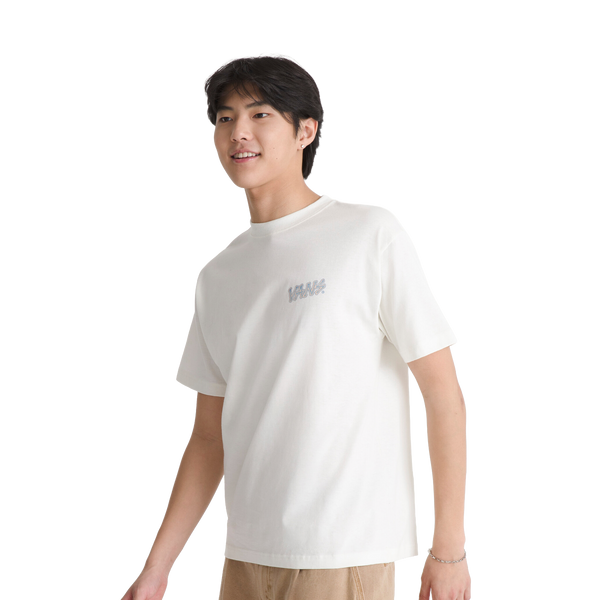 Camiseta Bones para hombre color crema