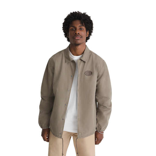 Chaqueta Ripstop para hombre color café