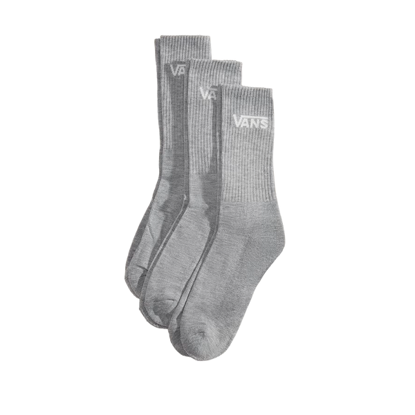 Calcetines Crew 3 Pack unisex color gris