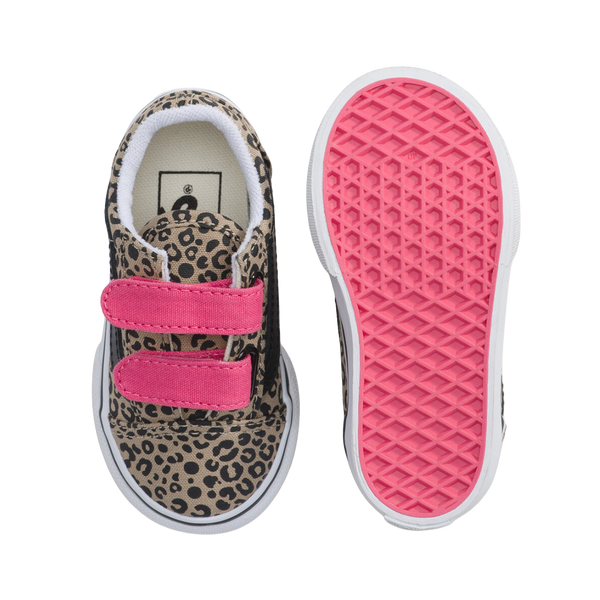 Tennis Old Skool V para infante color leopardo