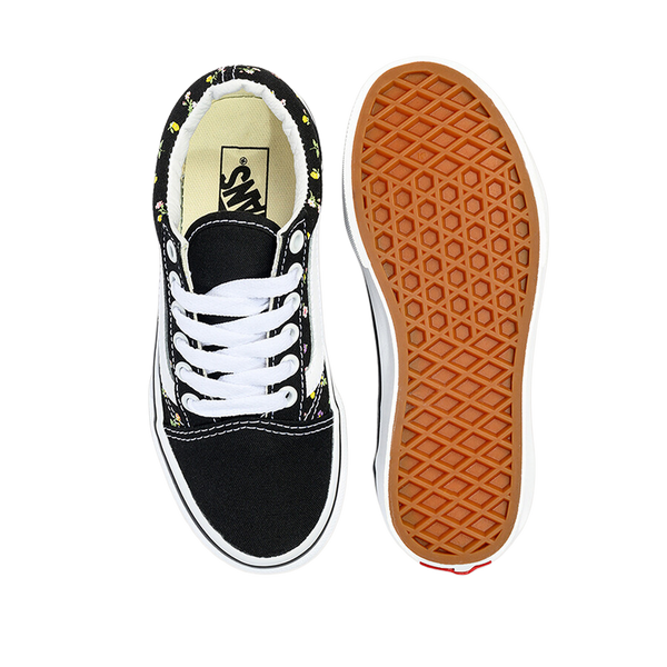 Tennis Old Skool para niña color negro