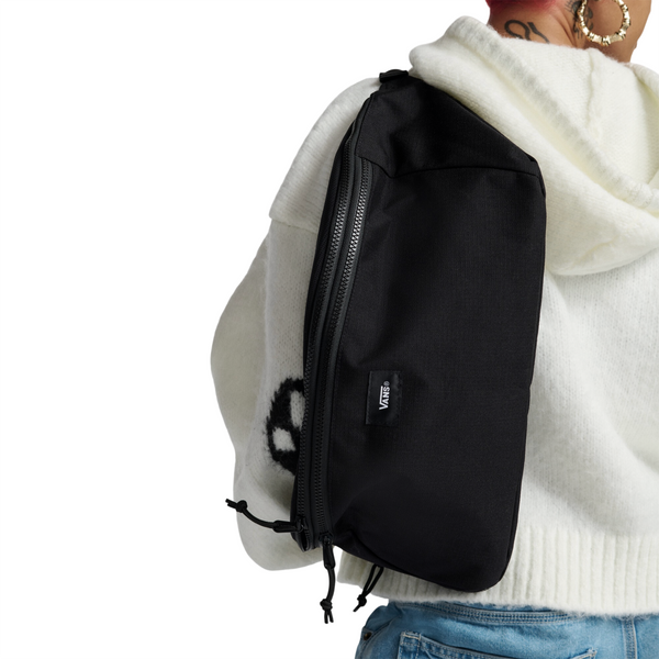 Mochila Sling unisex color negro