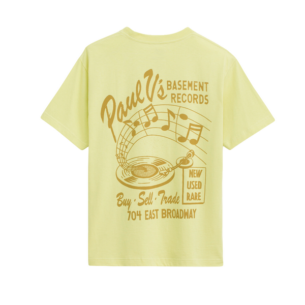 Camiseta Paul para hombre color amarillo