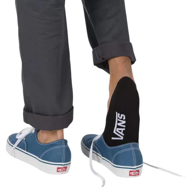 Calcetines No Show 3P para hombre color negro y blanco